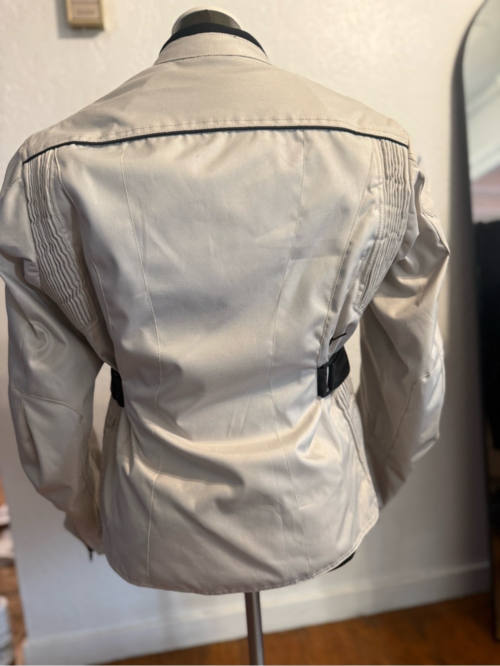 Street & Steel Women’s Cinched Waist Motorcycle Jacket